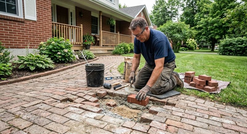 Brick Steps Repair Service
